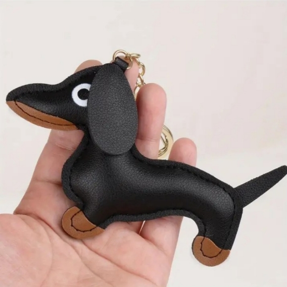 Dachshund Keychain Charm - Picture 3 of 6